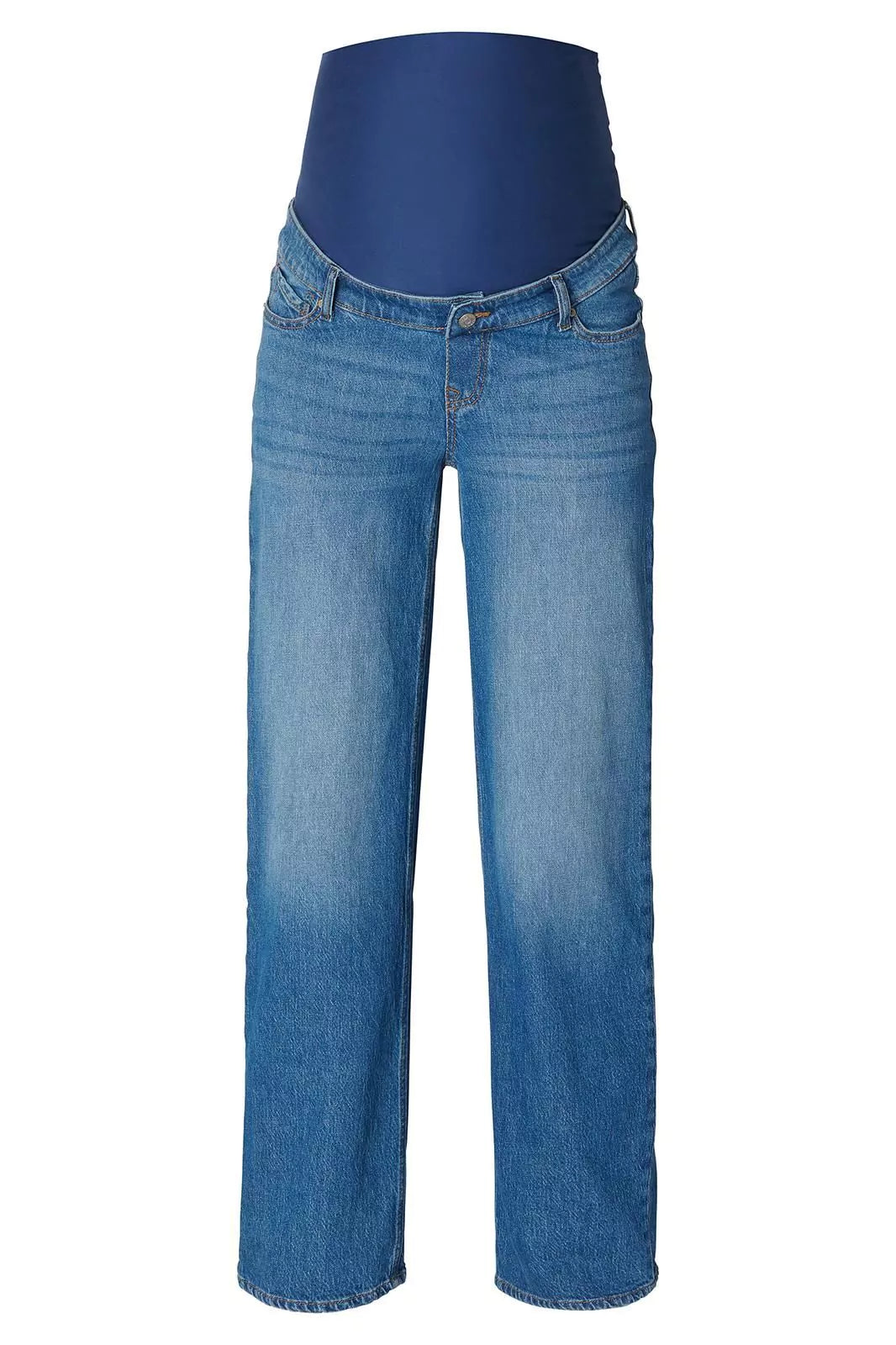 Wide Leg Maternity Denim | Vintage Blue