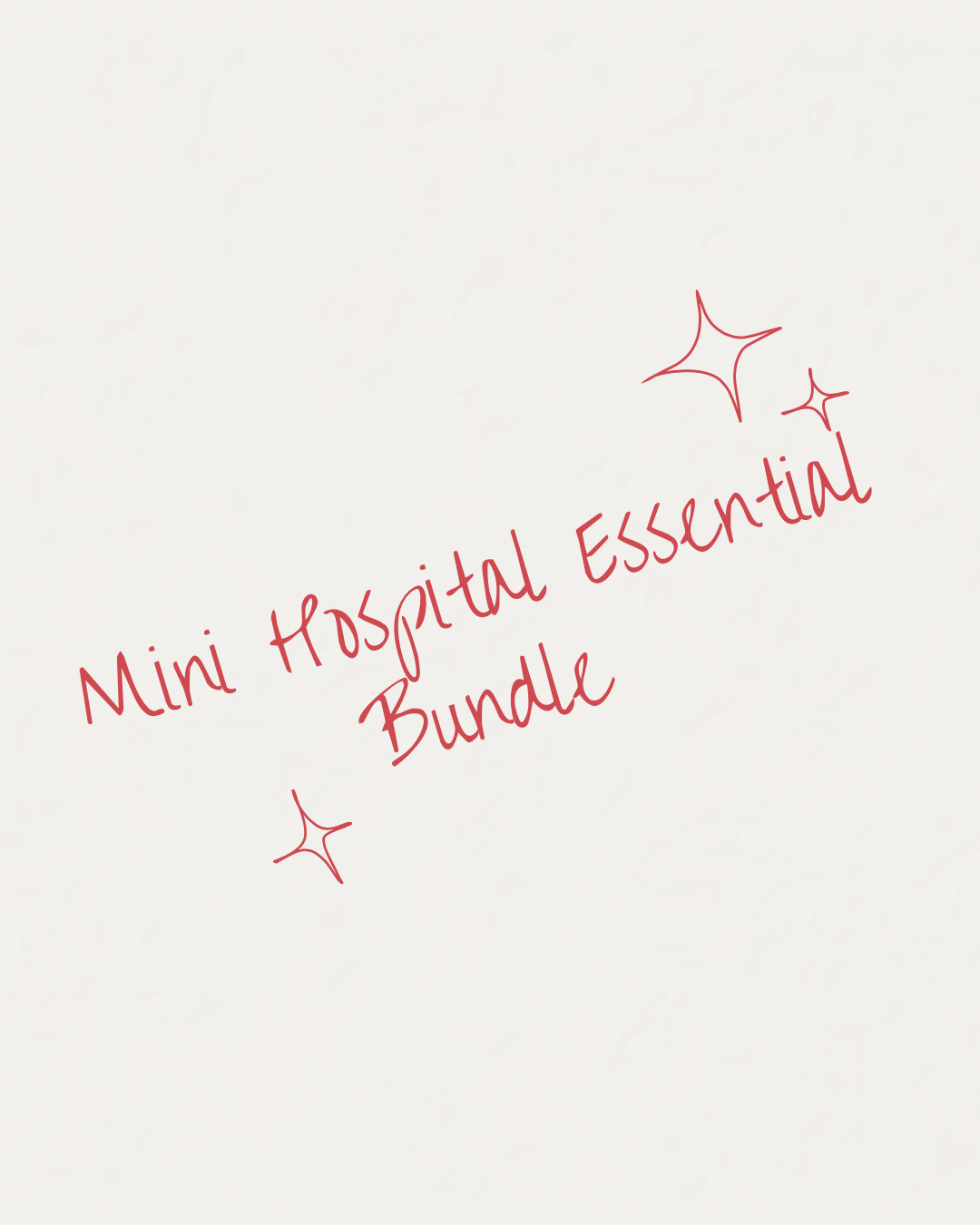 Mini Hospital Essentials Bundle | 3pc