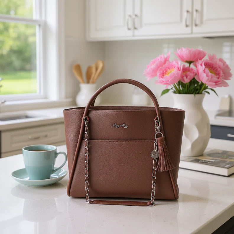 LUXE MAMA ** Espresso Boss Tote™