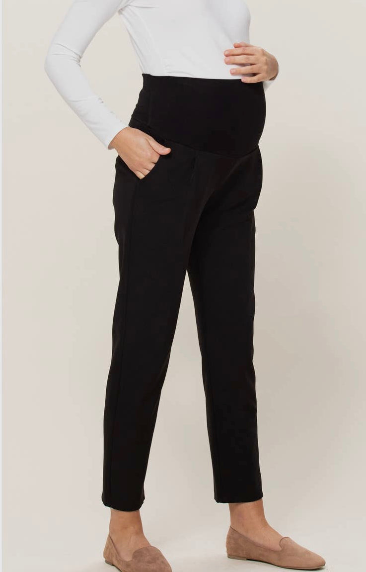 Relax Fit Super Soft Rayon Band Maternity Pants