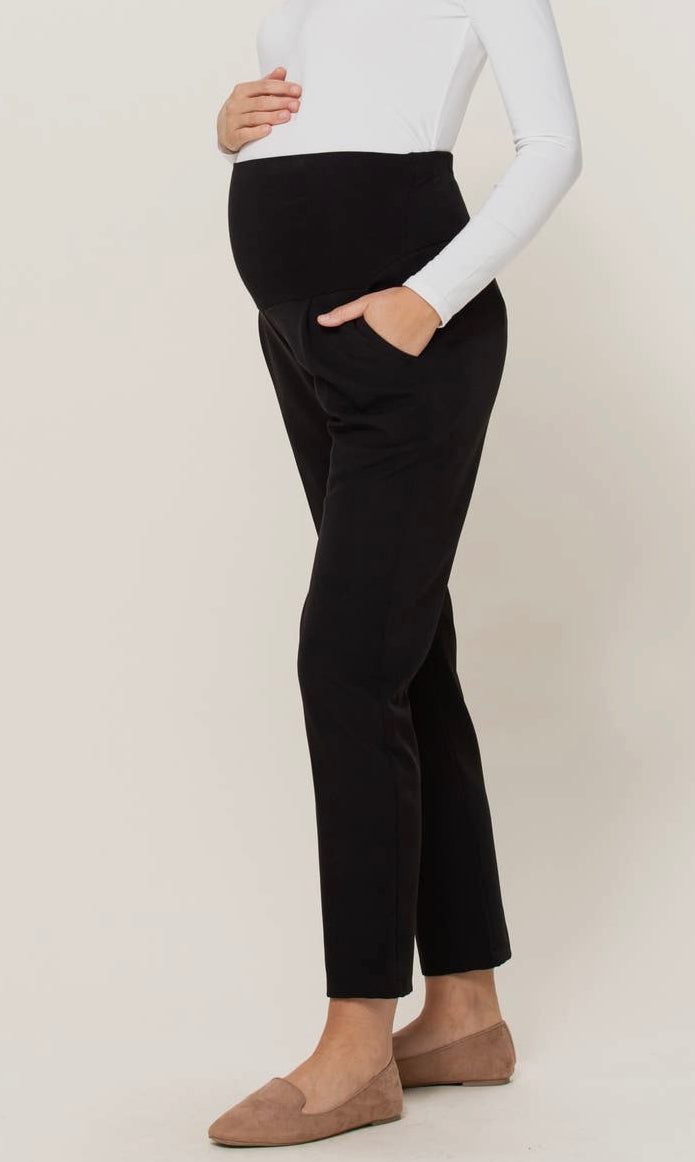 Relax Fit Super Soft Rayon Band Maternity Pants