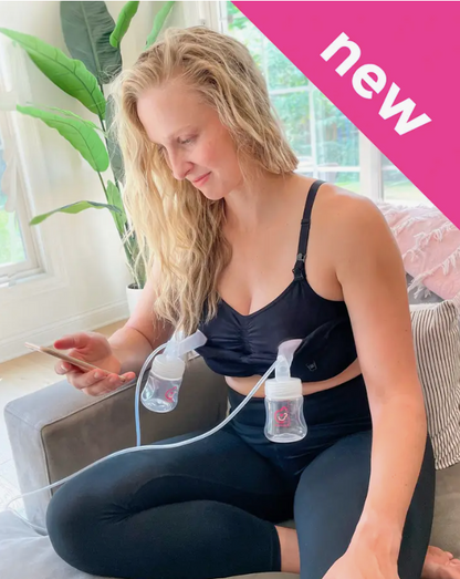 BAMBOO Hands-Free Pumping & Nursing Bra