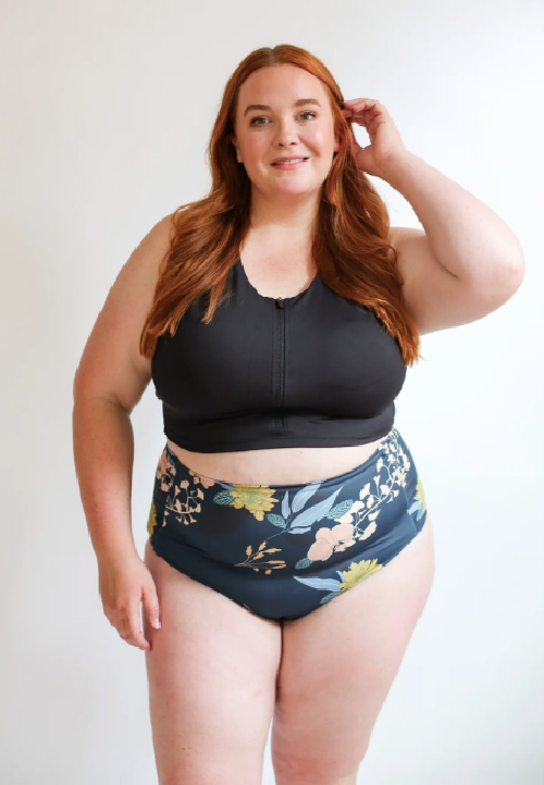 High Rise Maternity and Postpartum Swimsuit Bottoms