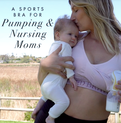 Sublime® Hands-Free Pumping & Nursing Sports Bra