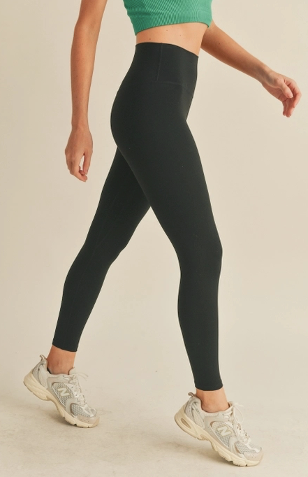 Aligned Performance High-Rise Leggings | BLK