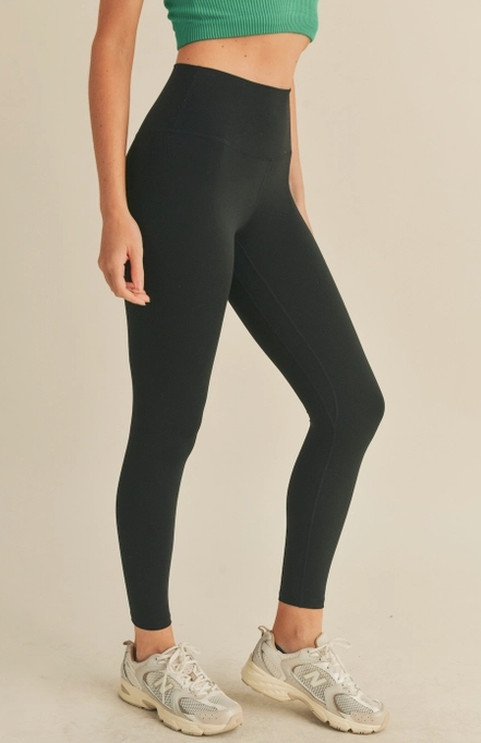 Aligned Performance High-Rise Leggings | BLK