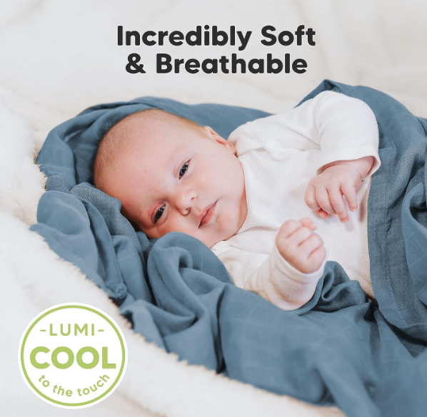 Lumi Muslin Swaddle Blanket