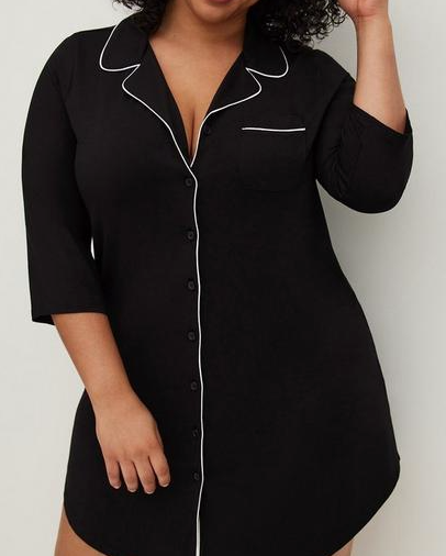 Super Soft Sleep Shirt | Maternity | Nursing | Curvy Fit