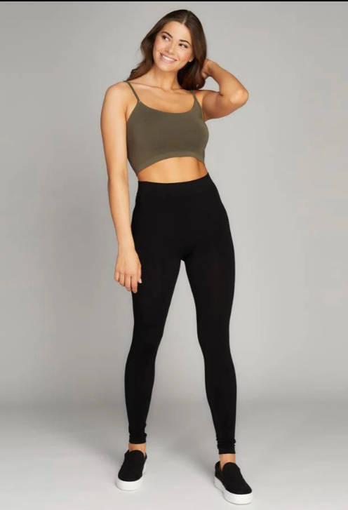 Fleece-lined Bamboo Legging