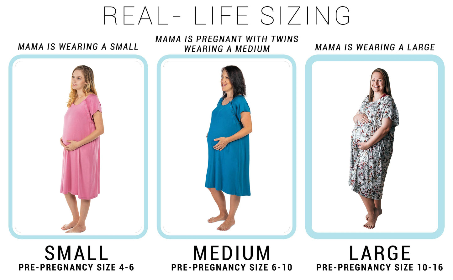 Maternity Labor: Delivery/ Nursing Gown