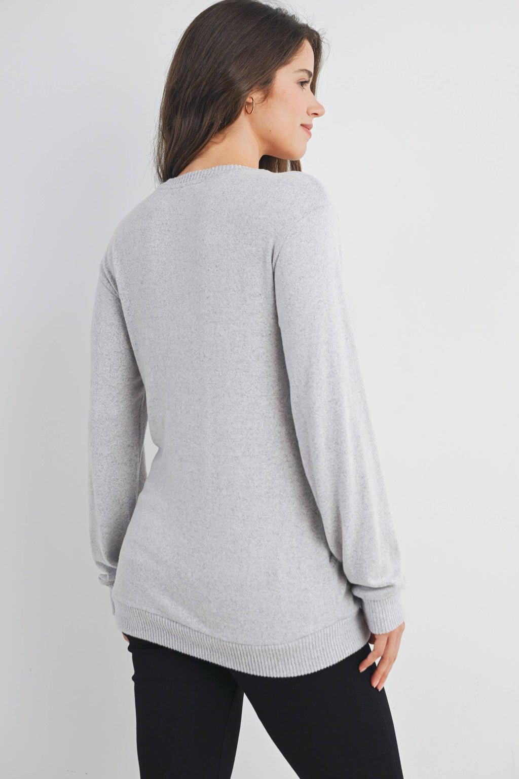 Vana  Maternity & Nursing Crewneck
