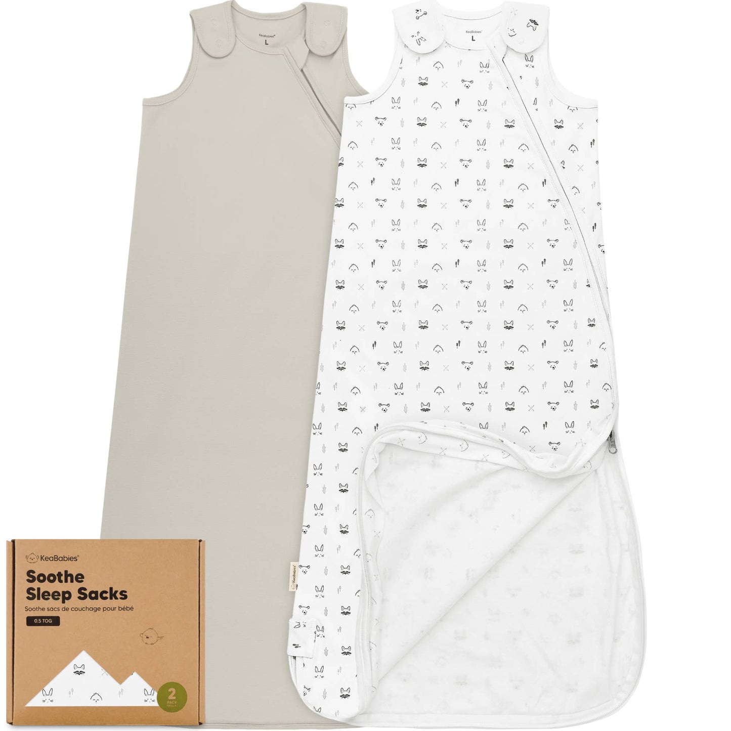 Soothe Sleep Sack, Baby Wearable Blanket: Nordic | 2 pc