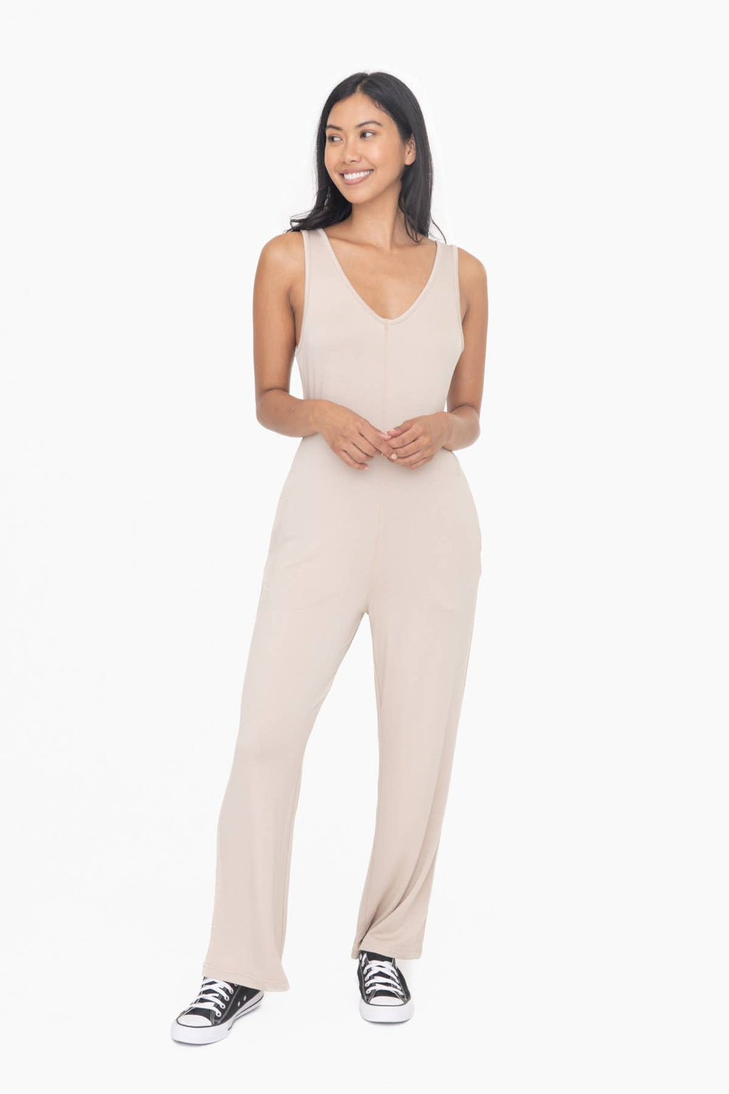 Winnie Wide Leg Lounge Jumpsuit | Bump Friendly