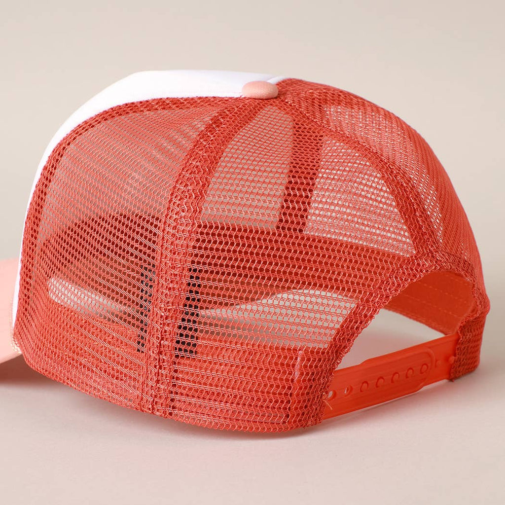 MAMA Foam Trucker Hat: ONE SIZE / DUSTY ROSE