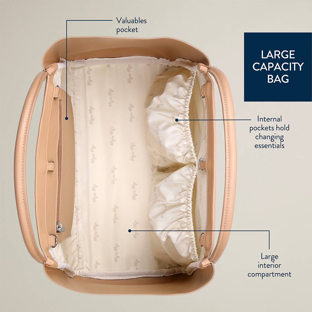 LUXE MAMA ** Chai Latte Boss Tote™