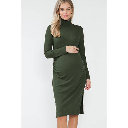 Maternity Bodycon Midi Dress