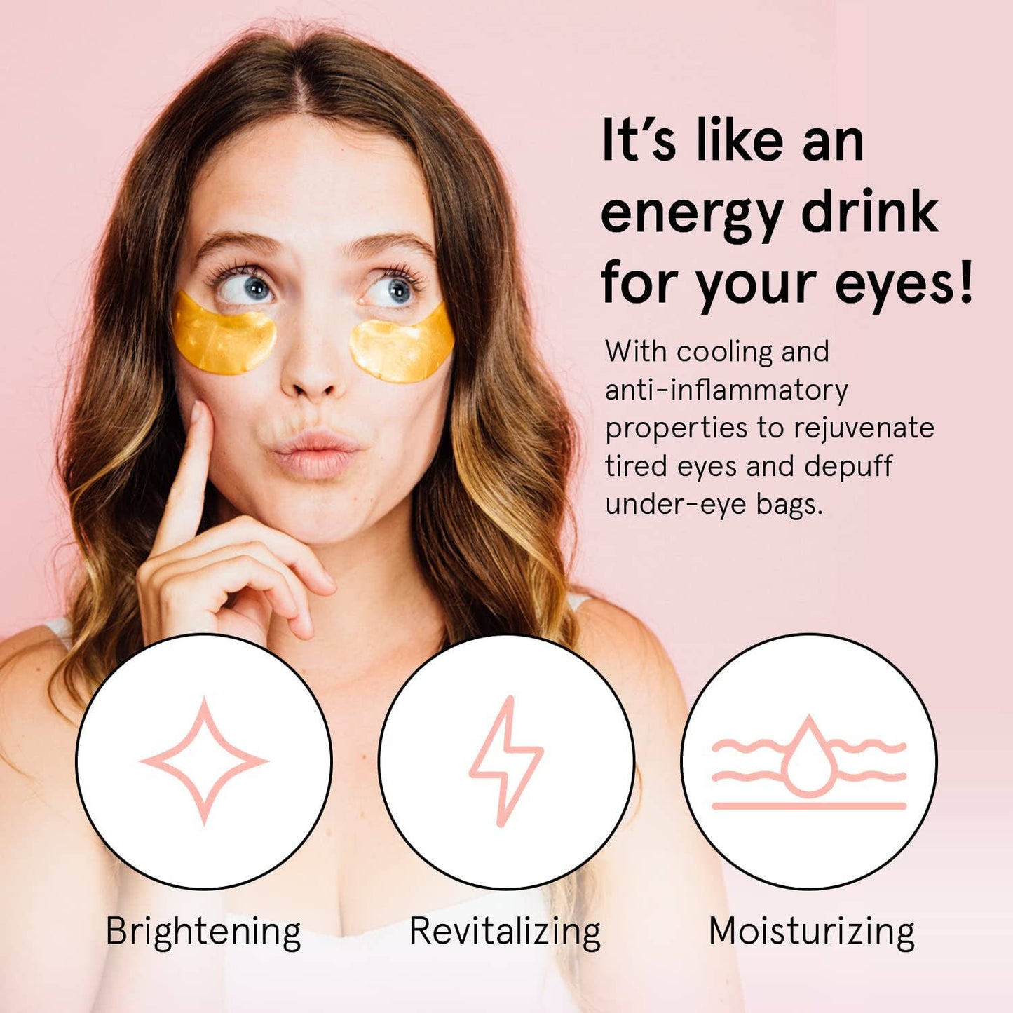 Gold Energizing Under Eye Mask - 1 set