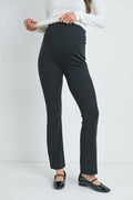 High Rise Maternity Flare Pants