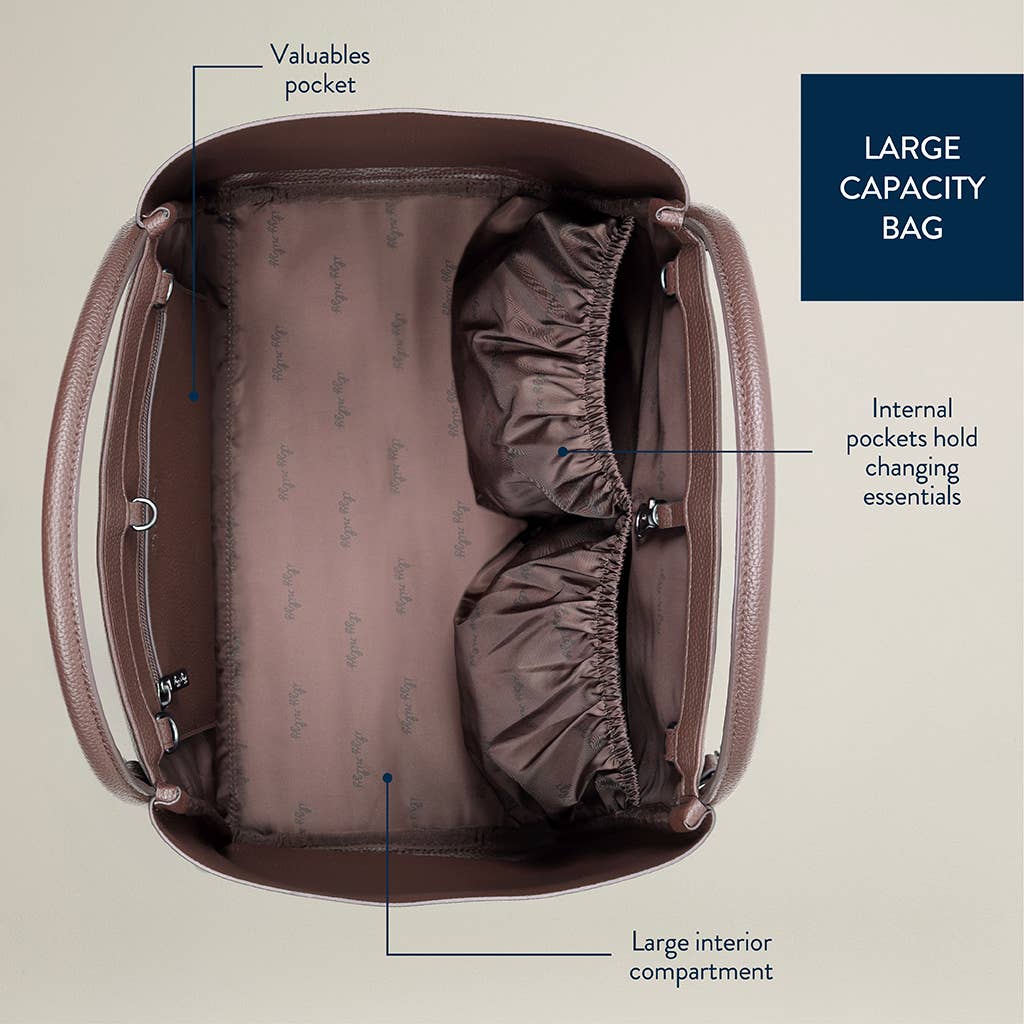 LUXE MAMA ** Espresso Boss Tote™