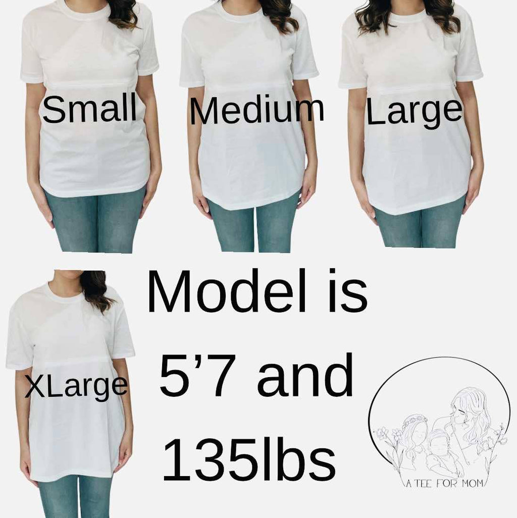 Zipper Breastfeeding T-Shirts