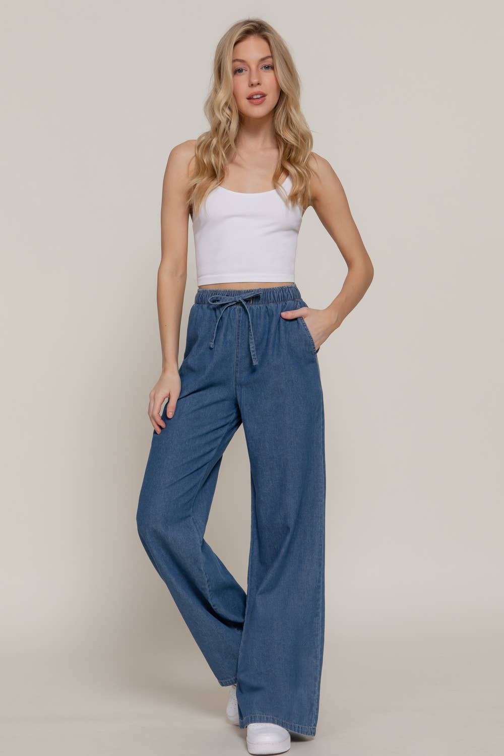 Eyvie Straight Denim Pants
