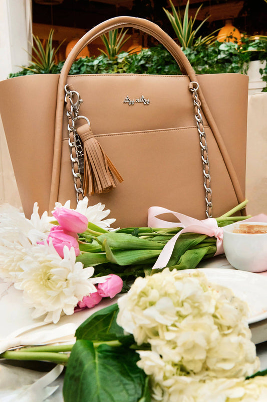 LUXE MAMA ** Chai Latte Boss Tote™