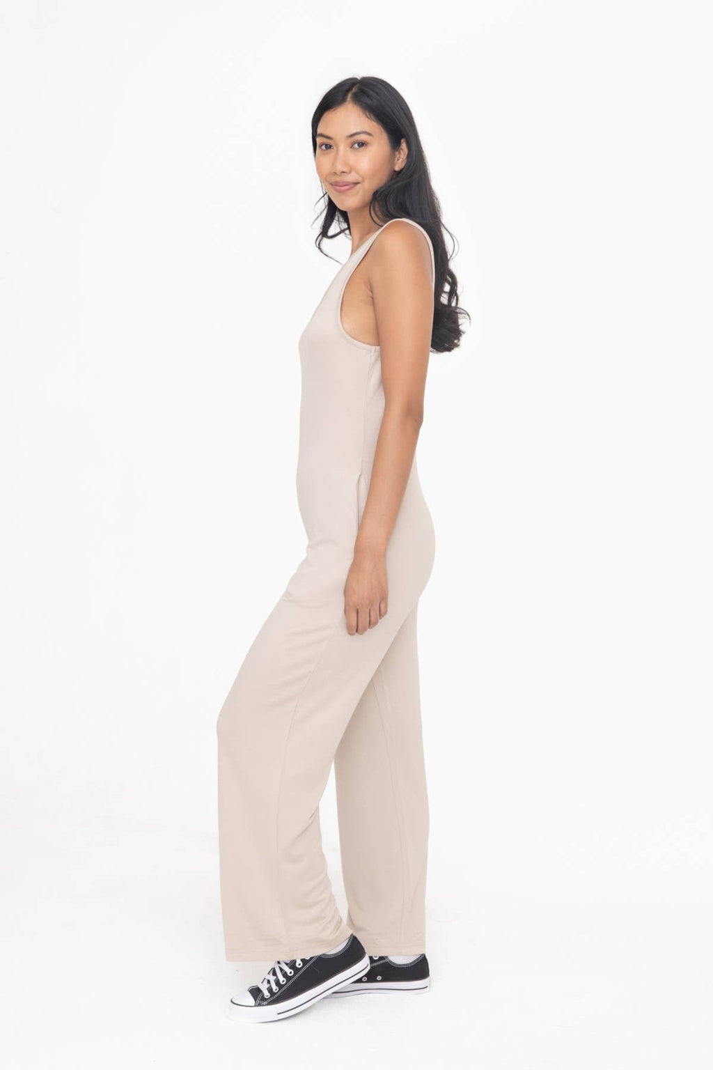 Winnie Wide Leg Lounge Jumpsuit | Bump Friendly