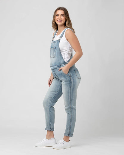 Denim Maternity Overalls