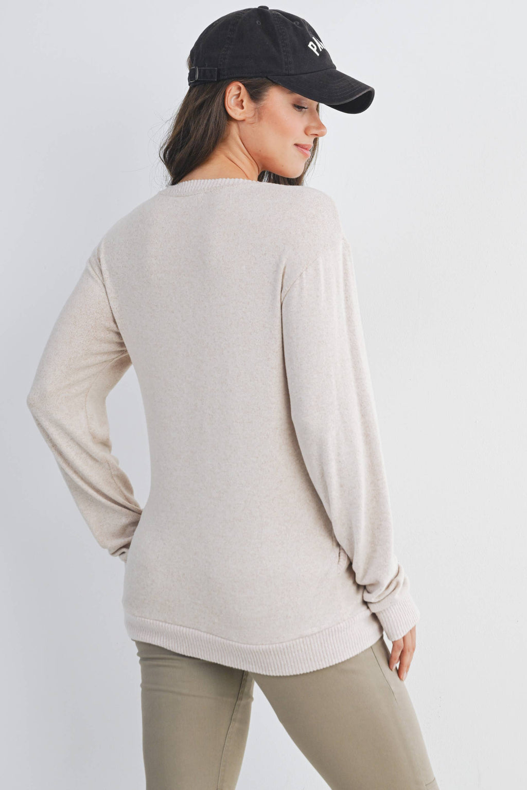 Vana  Maternity & Nursing Crewneck