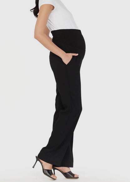 Maternity Classic Straight Slim Dress Pants