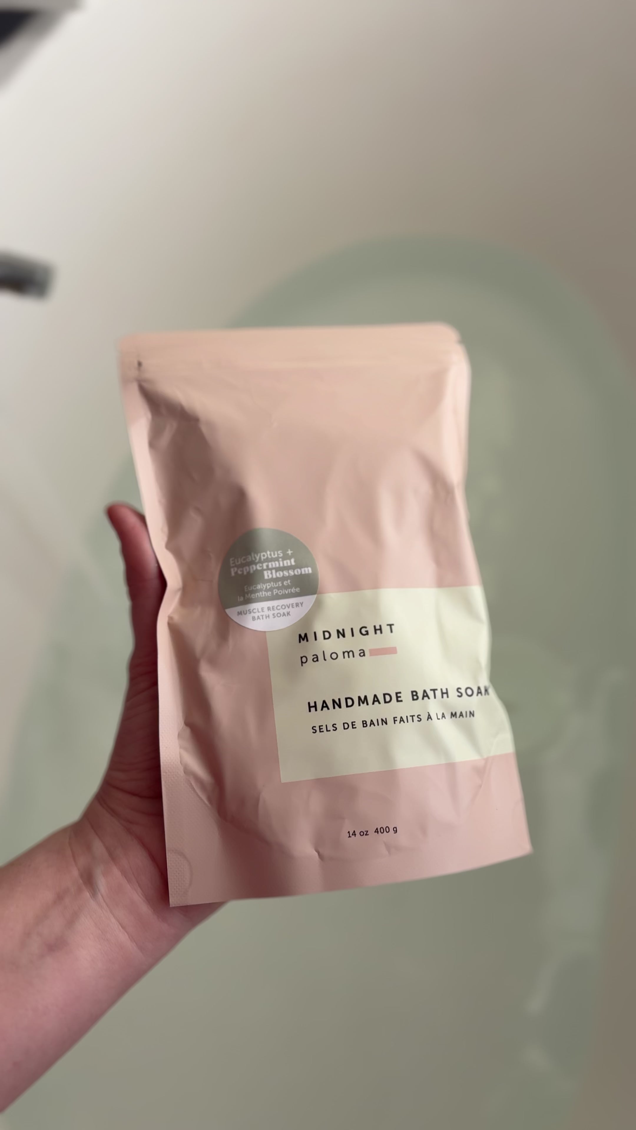 Eucalyptus + Peppermint Blossom Bath Soak