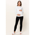 Velour Yoga Pants with Elastic Waistband