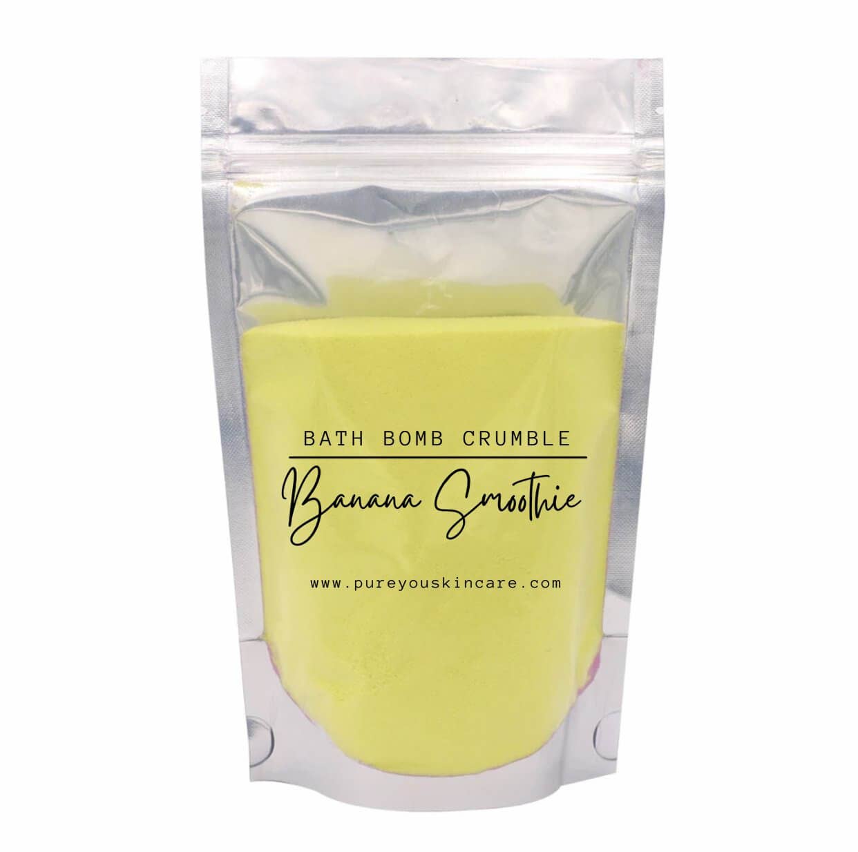 Foaming Bath Crumble -Banana Smoothie