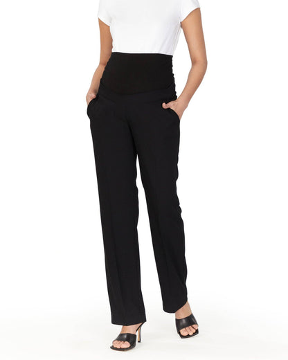 Maternity Classic Straight Slim Dress Pants