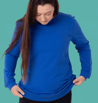 Hidden Zipper Breastfeeding Jumper