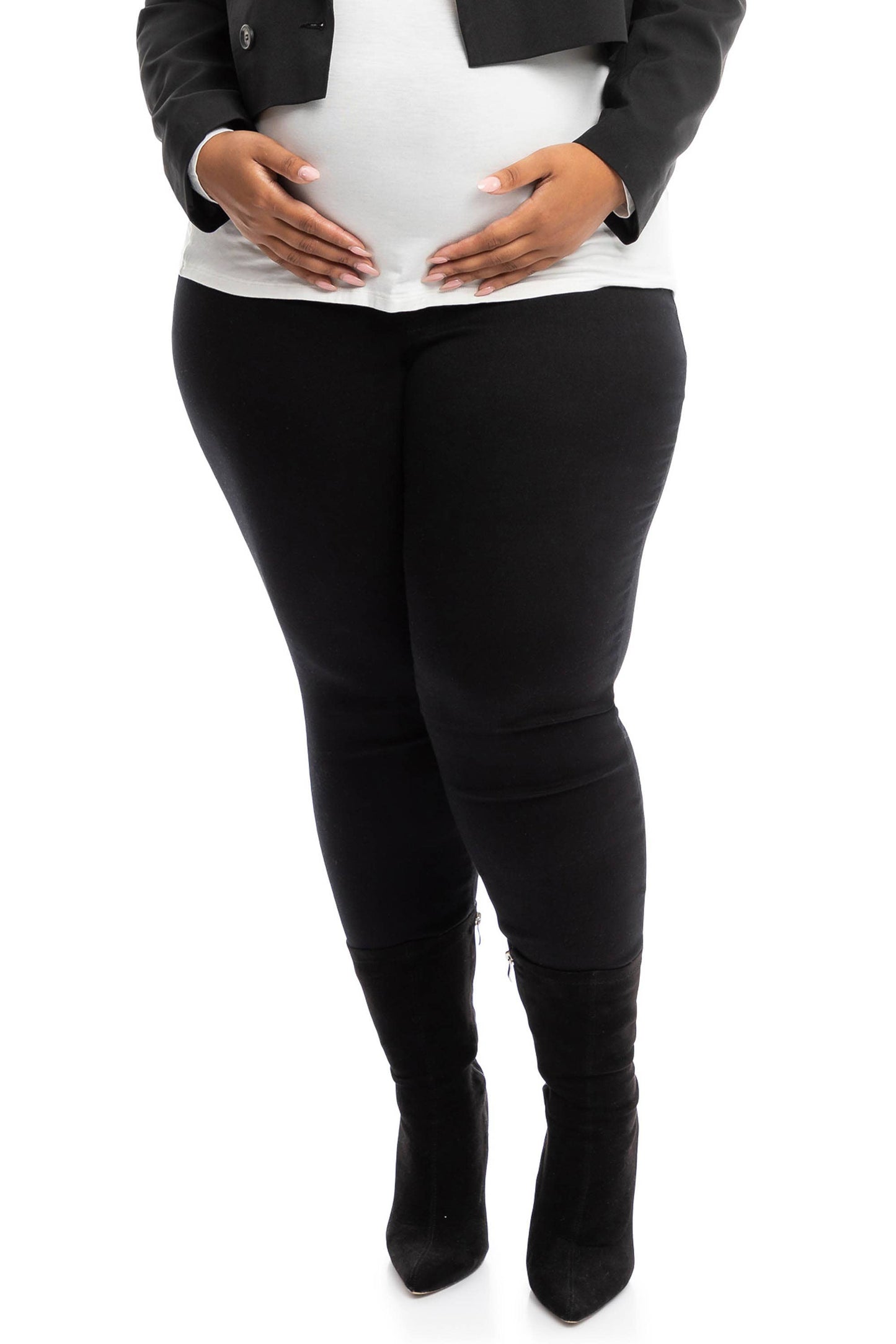 BUTTER SKINNY CURVY MATERNITY DENIMS