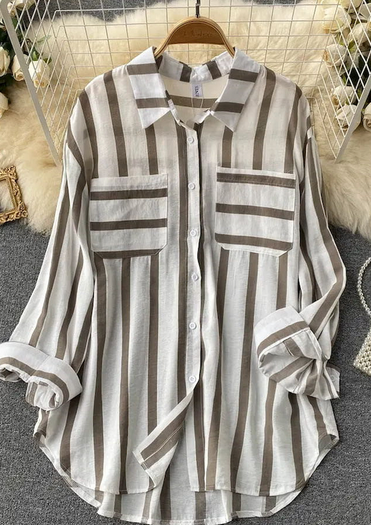 Sutton Striped button down shirt