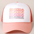 MAMA Foam Trucker Hat: ONE SIZE / DUSTY ROSE